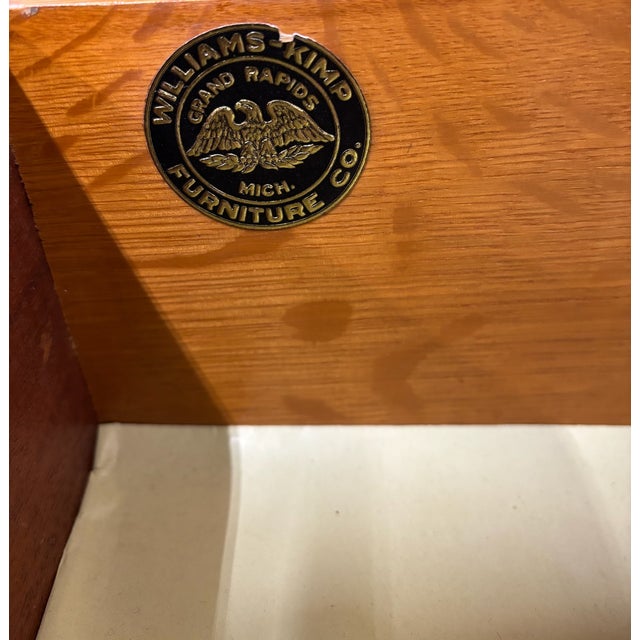 Vintage Williams Kimp Furniture Co Chippendale Mahogany Side Chest of Drawers For Sale - Image 10 of 11