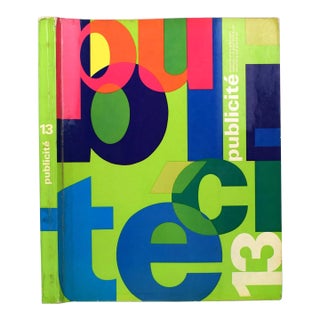 "Publicite 13 Et Des Arts Graphiques en Suisse" 1967 For Sale