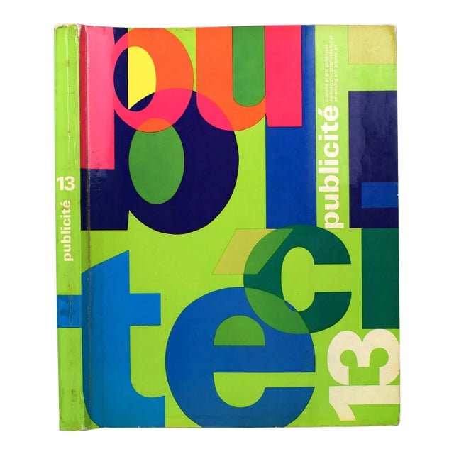 "Publicite 13 Et Des Arts Graphiques en Suisse" 1967 For Sale