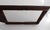 Wood Rare Antique French Tramp Art Mirror, 25" T X 16” W For Sale - Image 7 of 12
