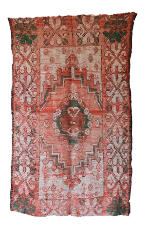 Mid-Century Modern Moroccan Rug 5x8 Ft