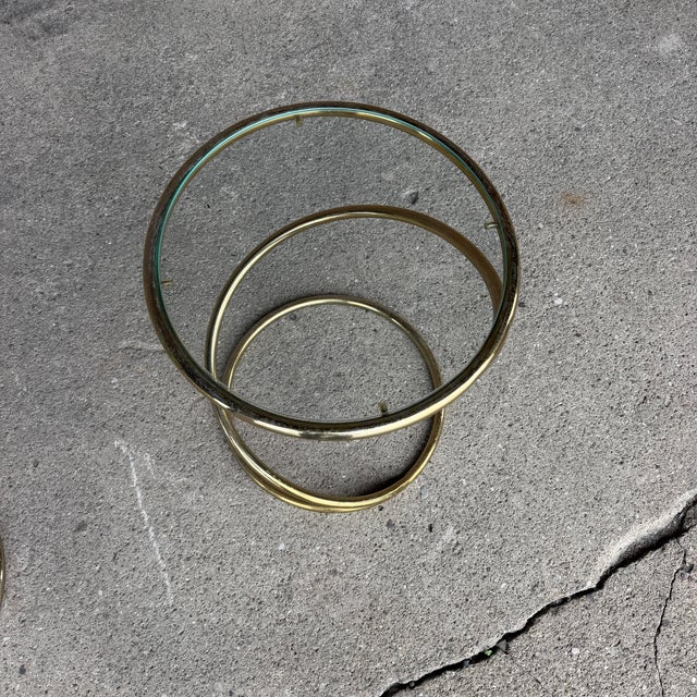 Pair of Leon Rosen for Pace Collection Corkscrew Side Tables For Sale In Cleveland - Image 6 of 12
