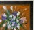 Mid 19th Century Floral Still Life - Framed Oil Painting on Board For Sale - Image 9 of 13