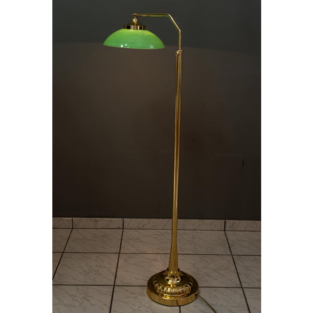Art Deco Height Adjustable Floor Lamp, 1920 For Sale - Image 3 of 15