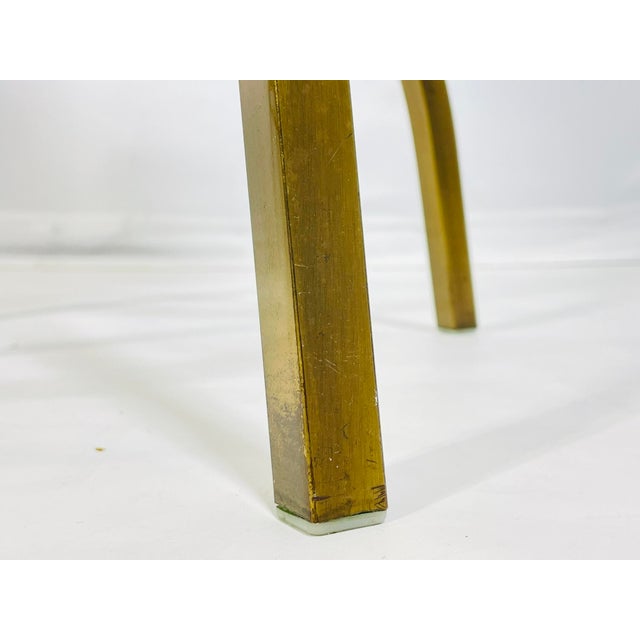 Pair of Charles Hollis Jones “Sinatra” Solid Brass Swivel Barstools, Usa, 1960s For Sale - Image 9 of 18