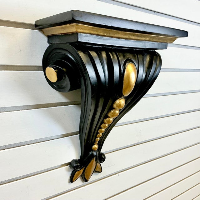 1940s Vintage French Neoclassical Art Deco Hollywood Regency Wall Bracket For Sale - Image 11 of 14