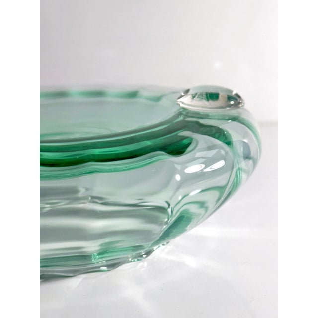 Mid-Century Modern Mouth Blown Murano Ashtray, 1950s For Sale - Image 3 of 6