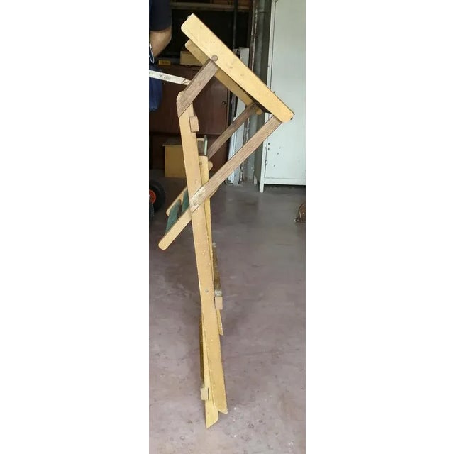 Wood Italian Folding Children's Table, 1960s For Sale - Image 7 of 13