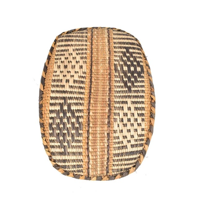 Early 20th Century Rectangular Gokwe Basket 13 Inch For Sale - Image 4 of 6