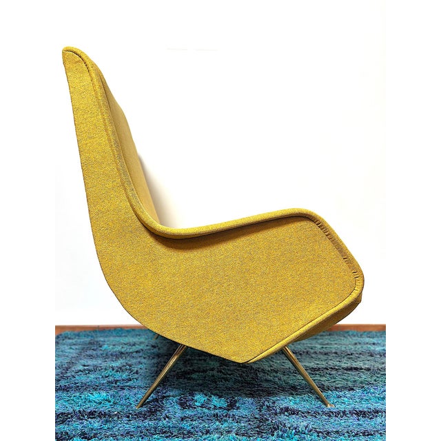 Wood 2-Seater Sofa by Aldo Morbelli for ISA Bergamo, Italy, 1950s For Sale - Image 7 of 14