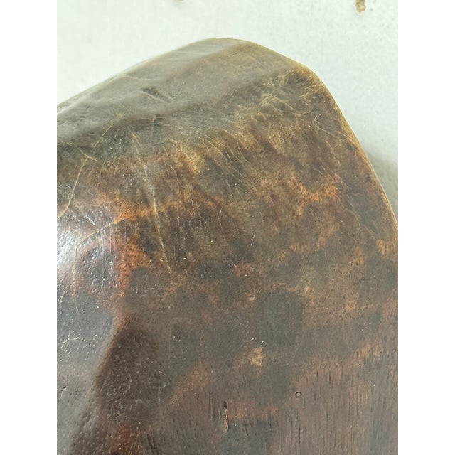 African Hand Carved Wood Wall Mask For Sale In San Francisco - Image 6 of 12