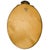 Mid-Century Hollywood Regency Oval Baroque Mirror with Leaf Decoration, 1960s For Sale - Image 8 of 9
