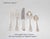 C.J. Vander New 1990 Old-English-Thread, Silver Plated Five Piece Place-Setting For Sale - Image 4 of 12