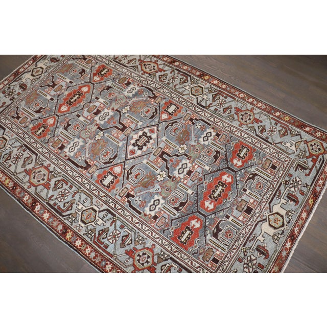 Antique Persian Malayer, 4'5'' X 6'11'' For Sale In New York - Image 6 of 11