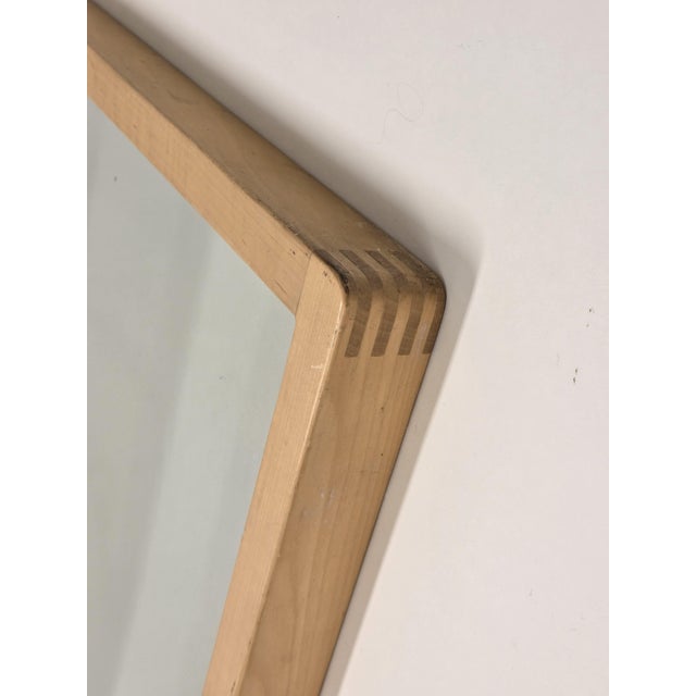 Artek 192A mirror, birch. The mirror is from the 1960s and has an old Artek stamp. In good used condition. Designer Alvar...