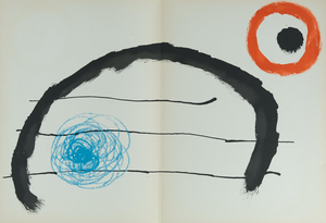 Joan Miro, Obra Inedita Recent XI, Lithograph