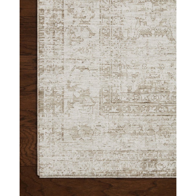 2020s Amber Lewis x Loloi Honora Ivory / Natural 6'-7" x 9'-2" Area Rug For Sale - Image 5 of 7