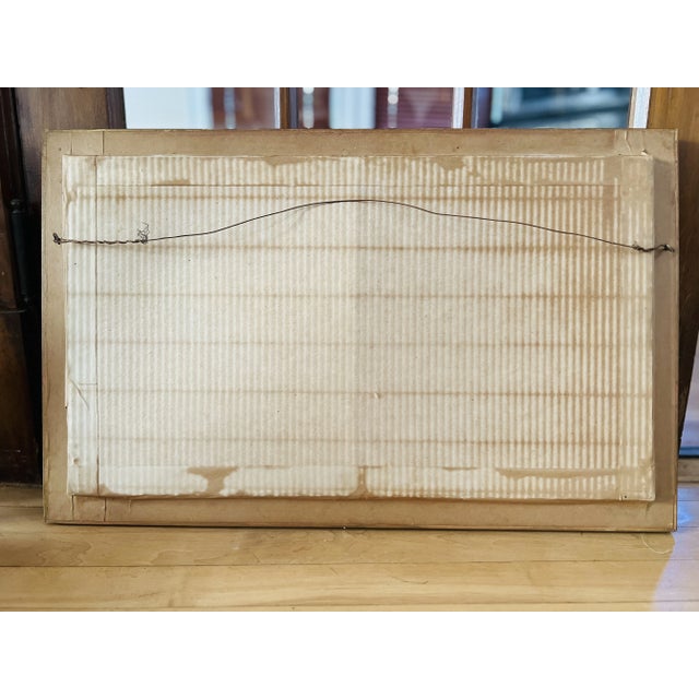 19th Century, American School Folk Art "Baby" Horse O/C - Signed For Sale - Image 9 of 9