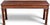 Chinoiserie Vintage Henredon Chinese Chippendale Carved Mahogany Console Table For Sale - Image 3 of 10