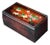 1980s Rosewood & Mother-of-Pearl Inlay Jewelry Box – Floral & Bird Motif For Sale