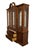 Wood American Drew Solid Cherry Traditional Style 71" Buffet W. Lighted Display China Cabinet 752-840 / 752-841 For Sale - Image 7 of 12