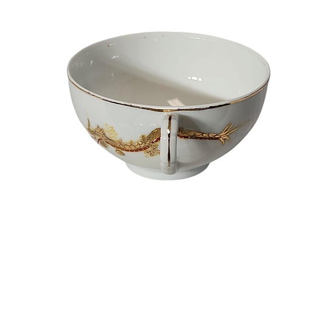 1960s Japanese Dragonware Tea Service for Six- 21 Pieces For Sale - Image 4 of 9