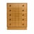 A stylish mid-century Meredew oak tallboy chest of drawers, offering classic British modern design with clean lines and...