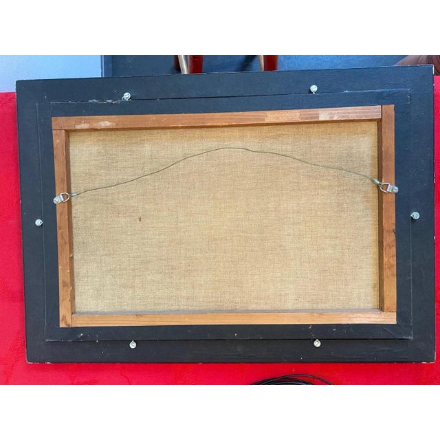 A. Carard, Sailboats on the Leman Lake, Oil on Canvas For Sale - Image 4 of 10