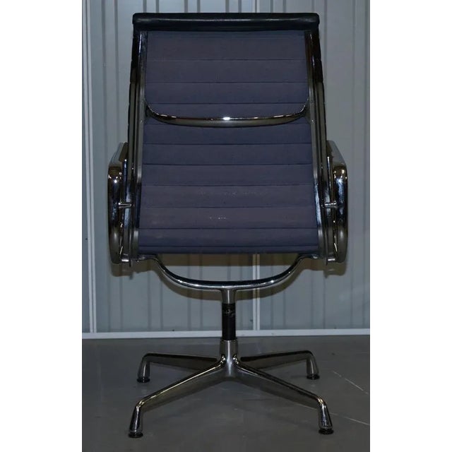 Black Leather Swivel Office Chair from Vitra For Sale - Image 15 of 18