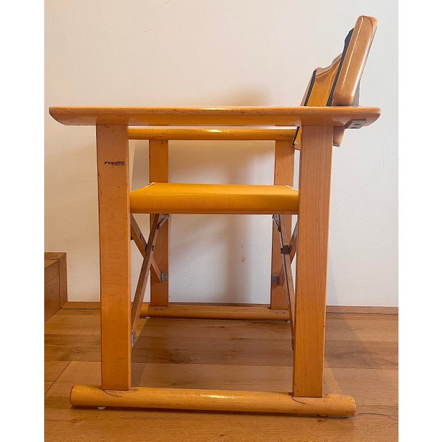 Fratelli Reguitti Director's Chair by Carlo Hauner for Fratelli Reguitti, 1970s For Sale - Image 4 of 17