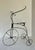 Folk Art Mid-Century Folk Art Wire High-Wheel Tricycle Sculpture For Sale - Image 3 of 9