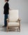 French Oak Reclining Armchair with Bouclé Upholstery, Antique, France, Circa 1940 For Sale - Image 15 of 16