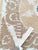Suzani Embroidered Wall Hanging - Neutral Tan Asian Embroidery For Sale - Image 9 of 9