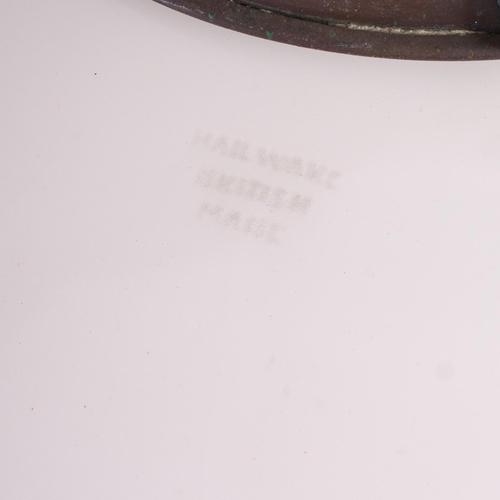 1940s Antique Church Opaline Glass Pendant Light by Maxlume, 1940s For Sale - Image 5 of 8