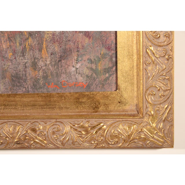 Impressionist Coastal Sunset Painting by William Dorsey (1942-2019) For Sale - Image 10 of 11