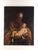 An Old Master Italian painting of Joseph and Jesus, circa 1700.
