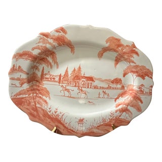Juliska Country Estate Platter, Petal Pink For Sale