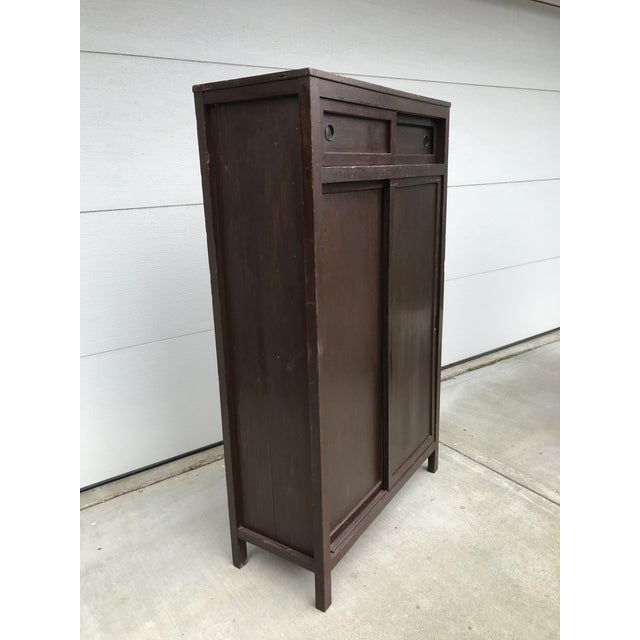 Antique Japanese Getabako Shoe Chairish