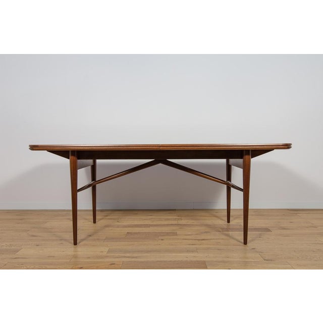 Robert Heritage Mid-Century Rosewood Dining Table by Robert Heritage for Archie Shine, United Kingdom, 1950s For Sale - Image 4 of 18
