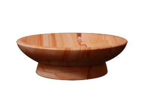 Tan Marble Soap Dish
