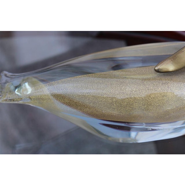 Murano Glass and Brass Duck from La Murrina, 1970 For Sale - Image 3 of 10