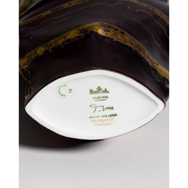 Porcelain Eosin Vases by Johan Van Loon and Helmut Drexler for Rosenthal, 1990s, Set of 2 For Sale - Image 10 of 18