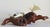 Vintage John Perry Dolphin Pod Sculpture on Natural Burlwood Base – 14" For Sale - Image 9 of 12