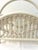 Shabby Chic Mid-Century White Bamboo & Rattan Magazine Rack For Sale - Image 3 of 5