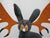 Wood Alebrije Carved Wood Jackalope Rabbit Oaxaca Mexico Folk Art Figurine Sculpture For Sale - Image 7 of 17