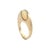 Contemporary Pierre Cardin Gemstone Gold Ring 14k Yellow Oval Flat Style For Sale - Image 3 of 7