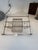 Vintage Chrome & Glass Stationary Holder For Sale - Image 4 of 7