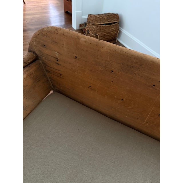 Rare Antique 19th-Century New England Rope Sofa For Sale - Image 4 of 10