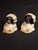 Metal Pair Antique Hubley Cast Iron Puppo Dog Figurine Paperweights Bee on Hip Grace Drayton For Sale - Image 7 of 15