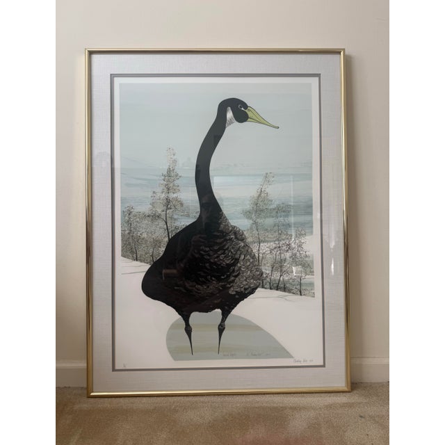 Printmaking Materials “Imperial Majesty” 83/99 - Extremely Rare Silkscreen by P Buckley Moss For Sale - Image 7 of 7